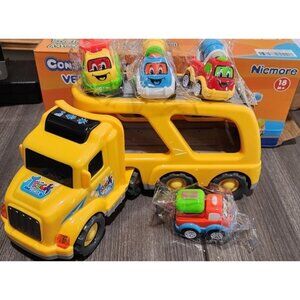 New Construction Truck Toddler Toys Car: Toys for 2 3 4 Year Old Boy 5 in 1